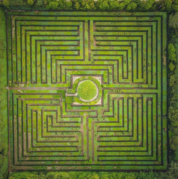 Gartenlabyrinth Villa Barbarigo | © Tenuta Valsanzibio