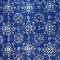 [Translate to English:] Die berühmten Deckenmosaike im Mausoleum Galla Placidia.