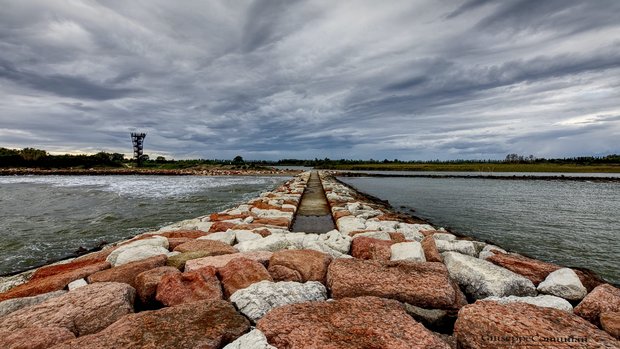 Lagunenlandschaft von Rosolina Mare