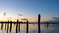 In der Dämmerung bei Chioggia