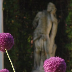 Im Garten der Villa Pisani
