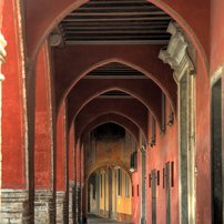 Säulengang in der Altstadt von Portogruaro