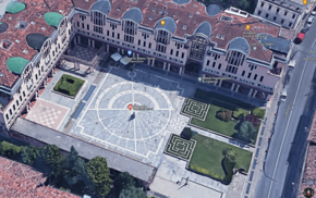 Sundial from Abano, the largest in Europe