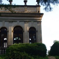 The Gazebo in the Garden of Villa Pisani.