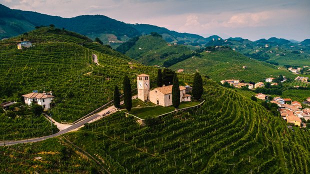 Farra di Soligo on the Prosecco Route