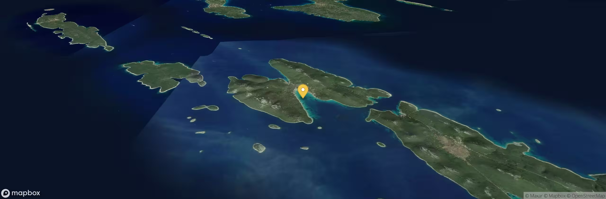 Uvala iroka (Ist Island)