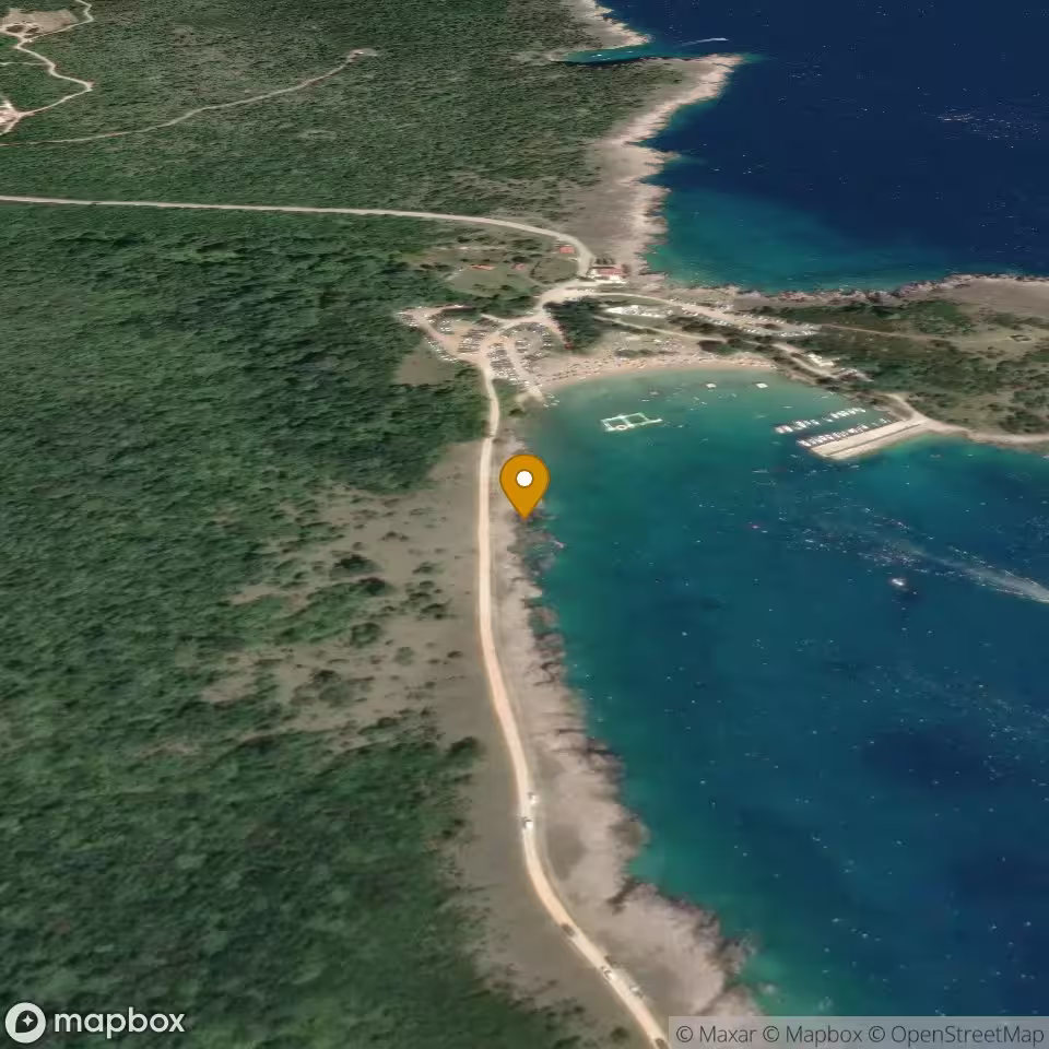 Vrbnik, Risika - Hundestrand