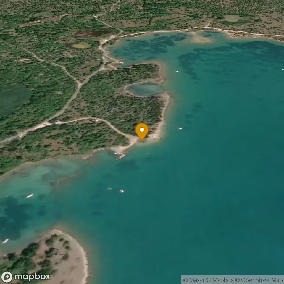 Natural beach near Čižići